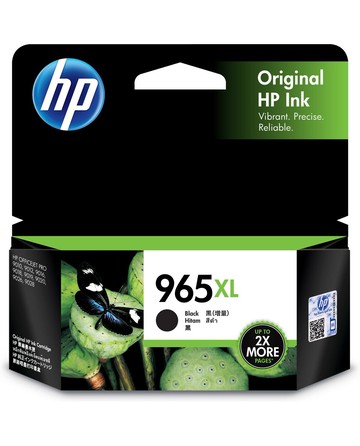 【領券優惠折300】HP 965XL 高印量黑色原廠墨水匣 (3JA84AA) For HP OJ Pro 9010/9018/9016/9019/9012/9020/9028/9026