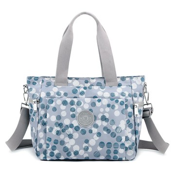 手提包尼龍側背包-印花防潑水多隔層大容量女包包6款74bb23【獨家進口】【米蘭精品】