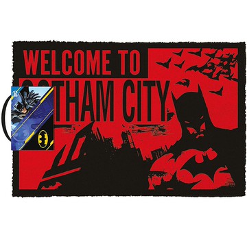 【DC】蝙蝠俠 Batman (WELCOME TO GOTHAM CITY) 進口門墊/地墊