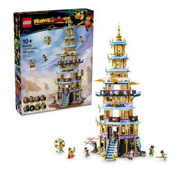 【LEGO 樂高】磚星球〡 80058 悟空小俠 凌霄寶塔 Celestial Pagoda
