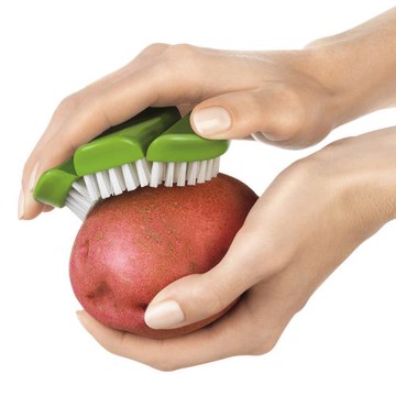 《CUISIPRO》多角度蔬果刷(綠)