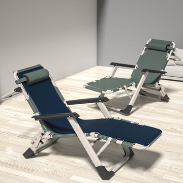 躺椅 午睡床可折疊成人休閑老年人躺椅陽臺靠背椅便攜靠睡椅家用雙12購物節 八折下殺價 8折下殺