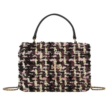 TORY BURCH - 翻蓋兩用鍊包 (小香風毛呢)