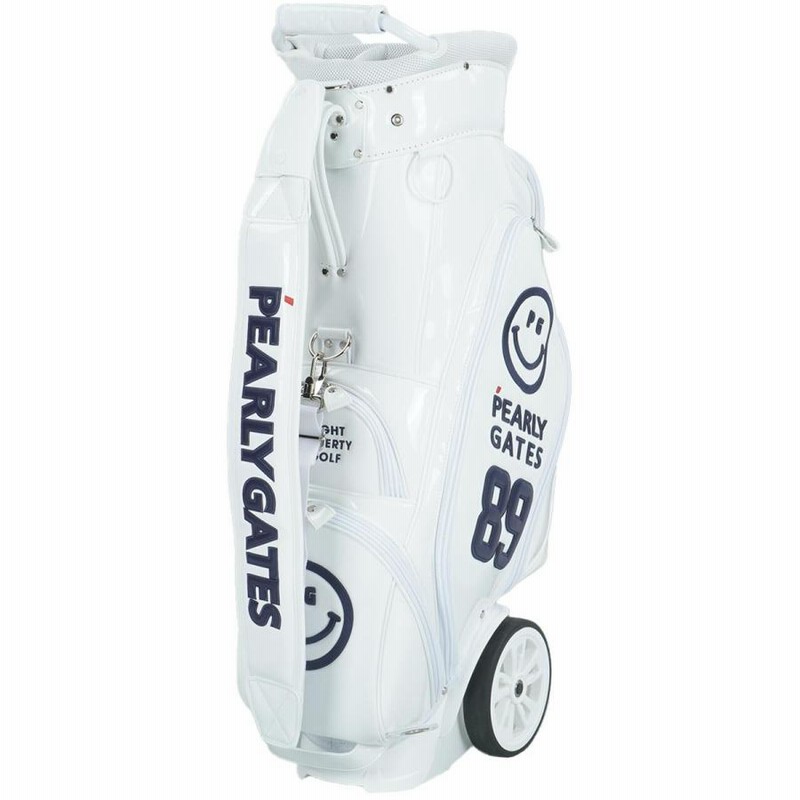 35周年PEARLY GATES ゴルフキャディバッグ ホワイト 35周年PEARLY GATES ゴルフキャディバッグ ホワイト PEARLY GATES