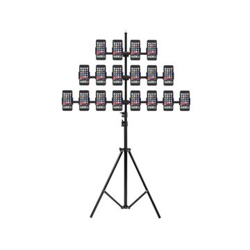 DVHZ 多臺手機直播支架落地群控 抖音淘寶賣貨主播補光燈三角架子