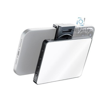 M15 5W 雙色攝影燈袖珍 LED 燈 3000K-9900K 色溫無級可調光帶 72 個 LED 燈珠 1/4 英寸
