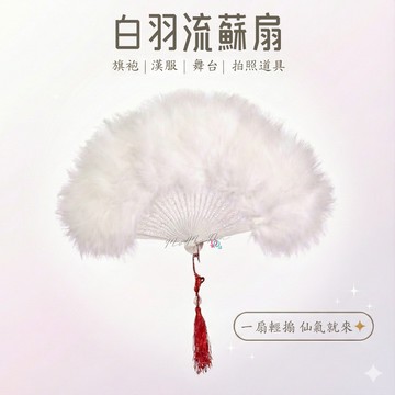 °• 𝘔𝘖𝘔𝘖𝘕𝘈 •°🫧台灣現貨🫰絕世仙女 羽毛扇 可甜可酷可仙仙 凹造型 拍照 道具