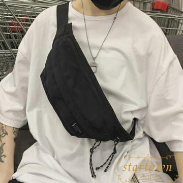 胸包男士運動單肩包休閒腰包女斜挎包【繁星小鎮】