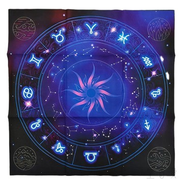 🌌紫曜星河聖壇布 祭壇布/桌布/占卜布/占卜/桌遊布/牌卡布/占星/星座/神聖圖騰