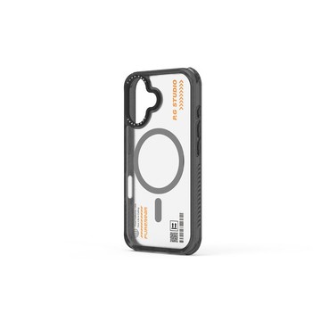 iPhone 16 Plus PureGear冰霧防摔磁吸保護殼-黑色