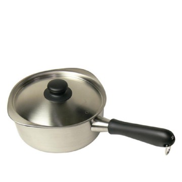 柳宗理 單手鍋/附蓋/霧面-18cm 日本設計大師