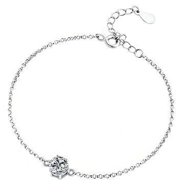 CF Diamond 手鍊 莫桑鑽  C0027 珍愛六爪  1克拉