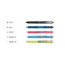 PILOT 百樂 BKAB-45F 四色輕油舒寫筆 /支