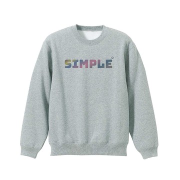 【七彩反光SIMPLE】特殊效果加絨大學棉TEE 五個尺寸