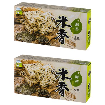 GI GI MASTER 特級廚師 海苔米香  105g  2盒