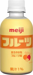 明治 フルーツPET 220ml[飲料 ドリンク 飲み物 常温保存] ×24本