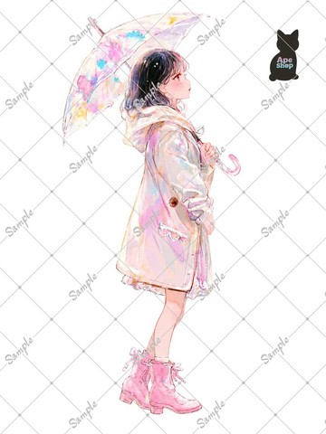 原創人物貼紙 裝飾貼紙 內含 5 張