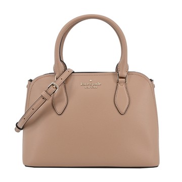 Kate Spade防刮手提/斜背兩用貝殼包-淺棕
