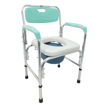 來而康 富士康 鋁合金 便盆椅 fzk-4316 便器椅 洗澡椅 馬桶椅 便椅 可調高度 圓孔坐墊