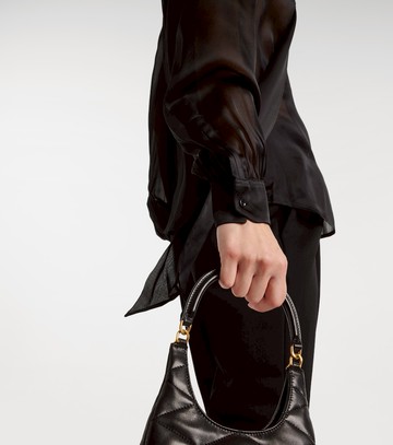 Saint Laurent Bow-detail silk blouse