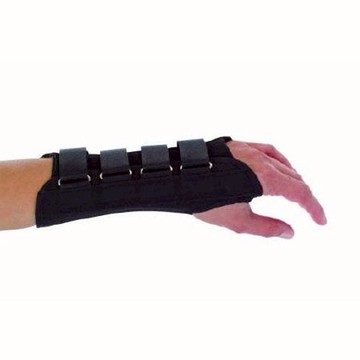 Wrist Support PROCARE Contoured Suede / Flannel Right Hand Black Medium 1 Each by DJO