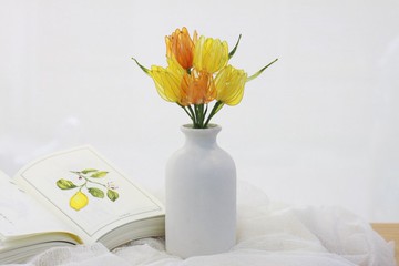 鬱金香 / 樹酯水晶花束 花藝擺飾