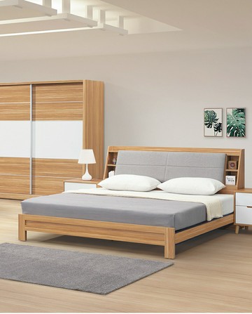 【歐風別館】肯詩特雙人床台【基隆至台中免運費】