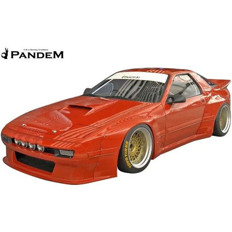 M's】マツダ RX-7 FC3S (後期) PANDEM リアウイング／／パンデム FRP