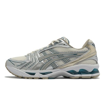 Asics 休閒鞋 GEL-Kayano 14 男女鞋 亞瑟士 復刻 復古 支撐 分層結構 情侶鞋 米銀  1201A019105