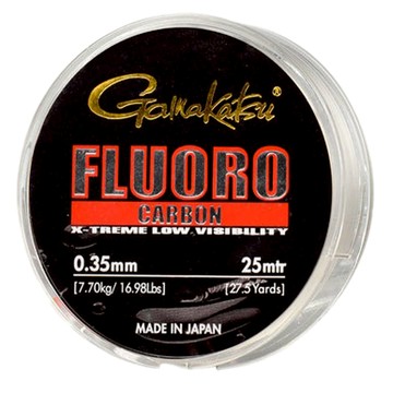 Gamakatsu G-Line 日本製 Fluorocarbon 碳纖線 前導線 4號(25m)  1個
