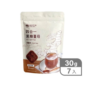糖鼎30g(7入)-四合一黑糖薑母