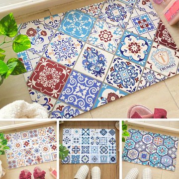 【TROMSO】軟式珪藻土科技絨舒柔吸水地墊60x40cm多款任選(買一送一)