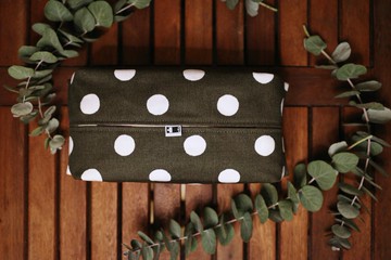 牛奶盒挺版面紙套 / 雙層厚棉 / Tissue Box / 小眉毛工作室