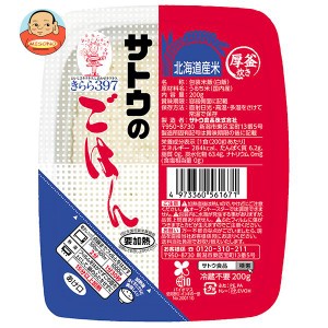 サトウ食品 サトウのごはん 北海道産きらら397 200g×20個入｜ 送料無料