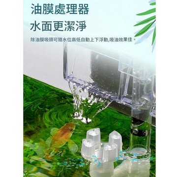 【台灣現貨】 小魚缸外掛過濾器 小空間 魚缸過濾器 瀑布式過濾器 水族箱壁掛式靜音外掛 淨水裝置 瀑布式增氧 油膜清除