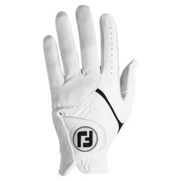 FootJoy 男士 TropiCool 左手高爾夫手套  1個  23號  白色