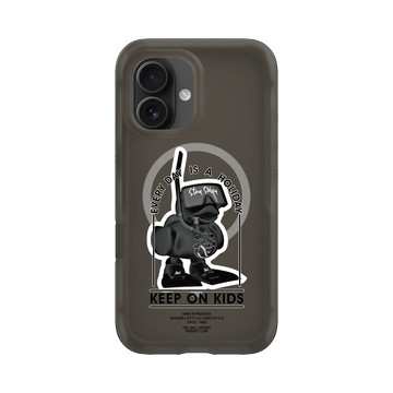 iPhone 16 AirX 本質黑 - KID - 黑色小鴨淺潛水款