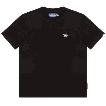 韓國 ept NIBBLE 經典刺繡 TEE 黑 - S