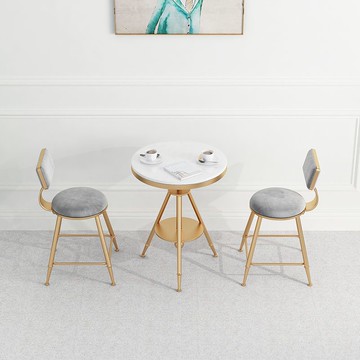 洽談桌椅組 休閒桌椅組 咖啡廳奶茶店桌椅套裝洽談餐桌椅小戶型家用庭院陽臺休閑桌椅組合免運 全館八折 特惠/開立發票 特價出 zl1211