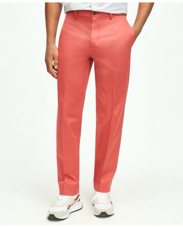 Brooks Brothers Men's Clark Straight-Fit Stretch Advantage Chino Pants | Red | Size 32 32