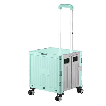 MP 折疊購物車 50L 綠色  1個