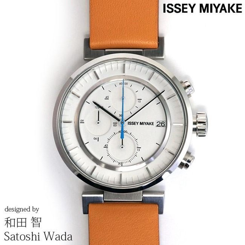 イッセイミヤケ W SILAY008 和田智 ホワイト/ブラウン 腕時計 ISSEY MIYAKE ダブリュ SATOSHI WADA あすつく  /閉店SALE!25％OFFクーポン有り!11/25迄 | LINEブランドカタログ