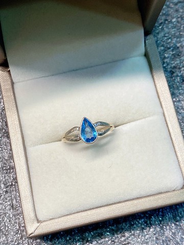 寶石 托帕石 戒指 尼泊爾 手工製 925純銀