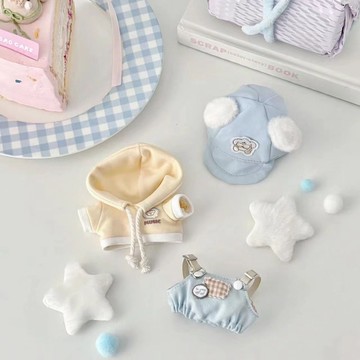 臺灣出貨 10cm娃衣 Music系列主唱汪汪/10cm娃衣 棉花娃娃衣服 海星體 正常體 娃娃換裝 娃娃装 娃用配件