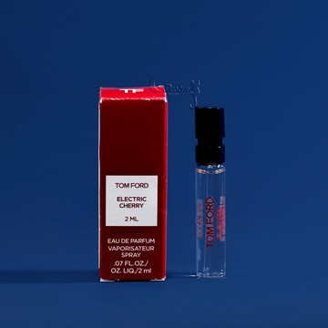 Tom Ford 電光櫻桃 Electric Cherry 中性淡香精 2mL 可噴式 試管香水 附盒裝