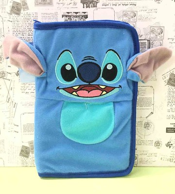 【震撼精品百貨】Stitch 星際寶貝史迪奇 多功能收納包-絨毛*12934 震撼日式精品百貨