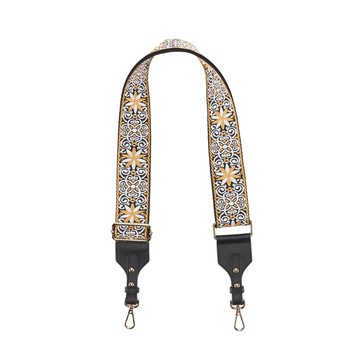 【造型背帶】可調式肩背帶 - 西域公主（黑）