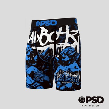 【PSDUnderwear官方旗艦店】SAD BOYZ- 平口四角褲-天使降臨-藍色