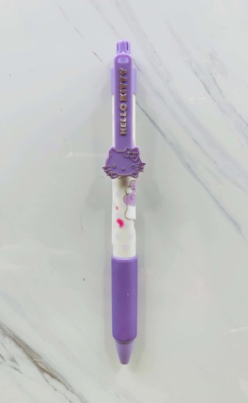 【震撼精品百貨】凱蒂貓_Hello Kitty~日本SANRIO三麗鷗 KITTY原子筆-紫睡覺*30734