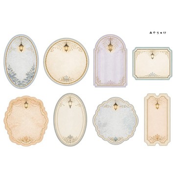 【9 月新品】20-149-0294 裁切紙 幻想復古浪漫喫茶